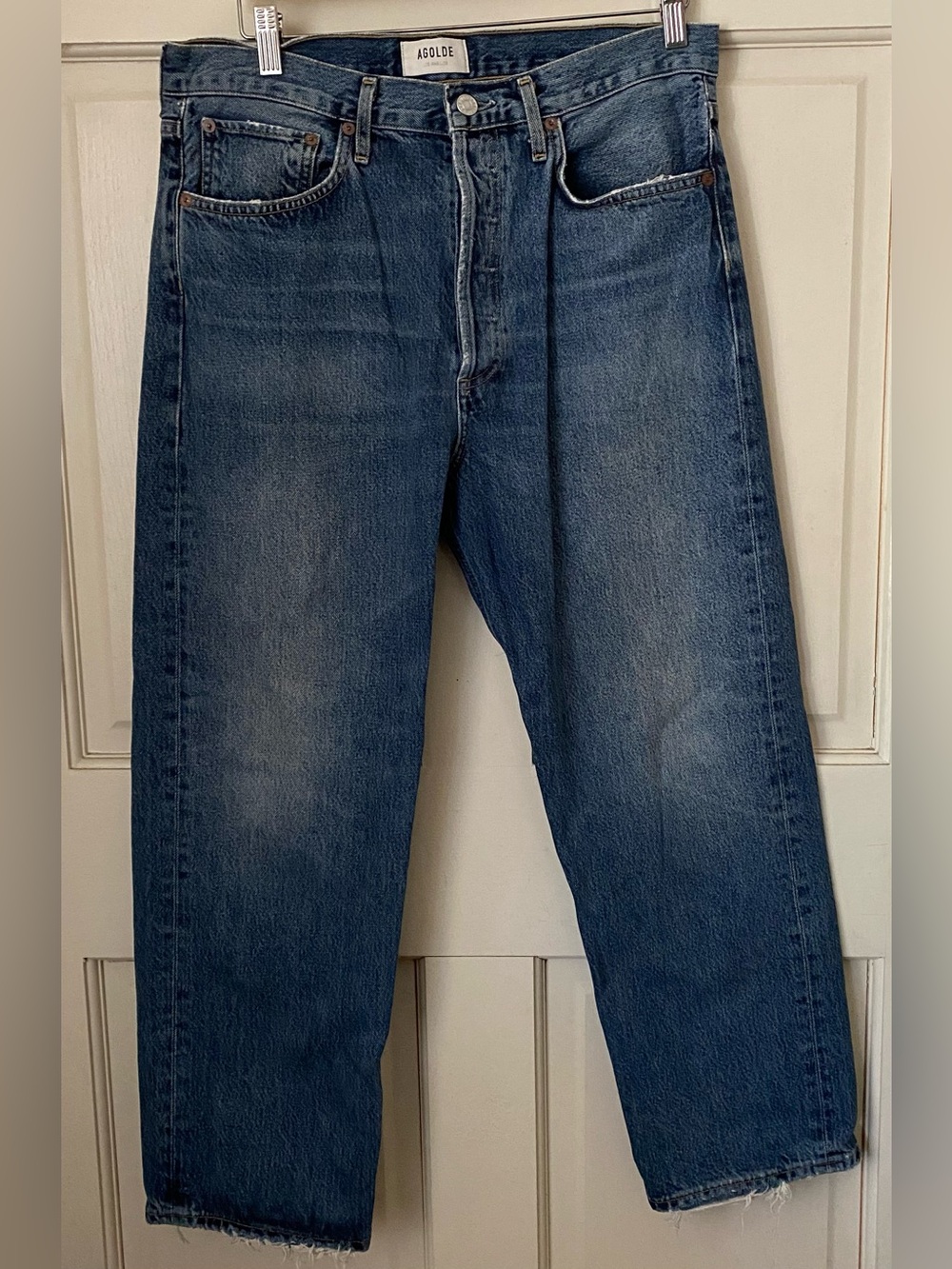 Agolde Straight Leg Denim Jeans